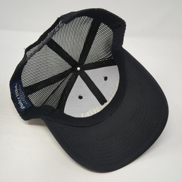 Dulce Vida Organic Tequila Snapback Trucker Hat Black One Size Mesh Back 6 Panel - Picture 7 of 10